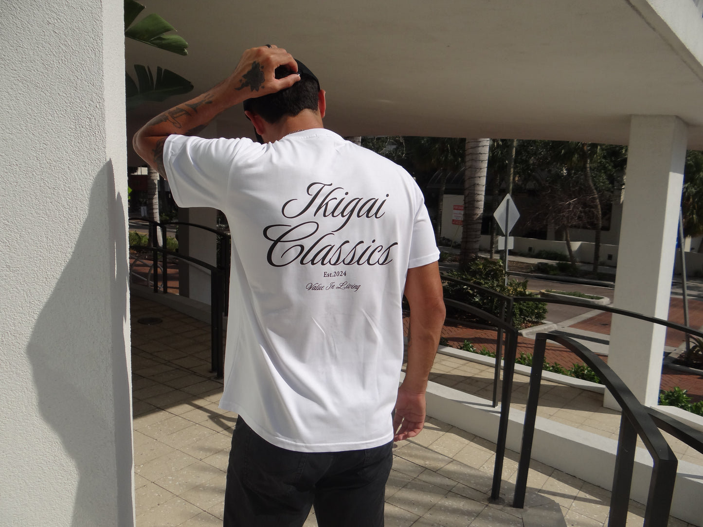 White Ikigai Classic T-Shirt