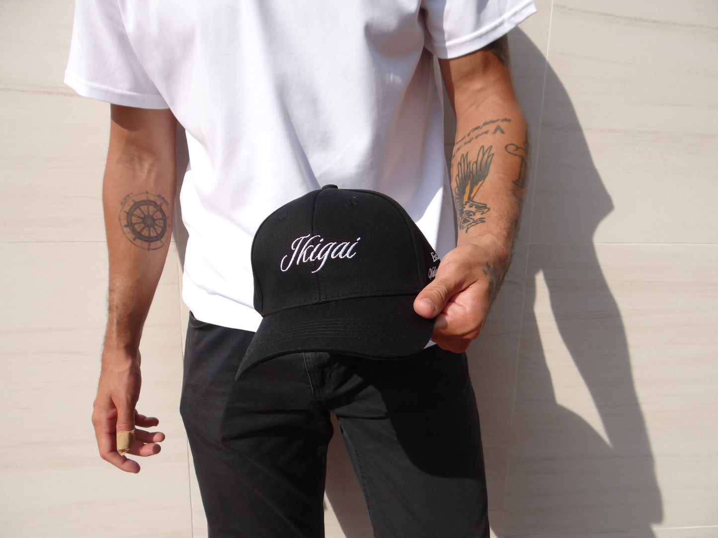 Ikigai Black/White Hat