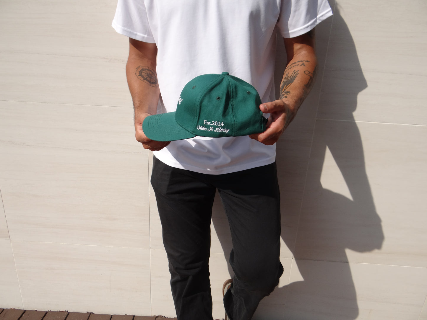 Ikigai Green/White Hat
