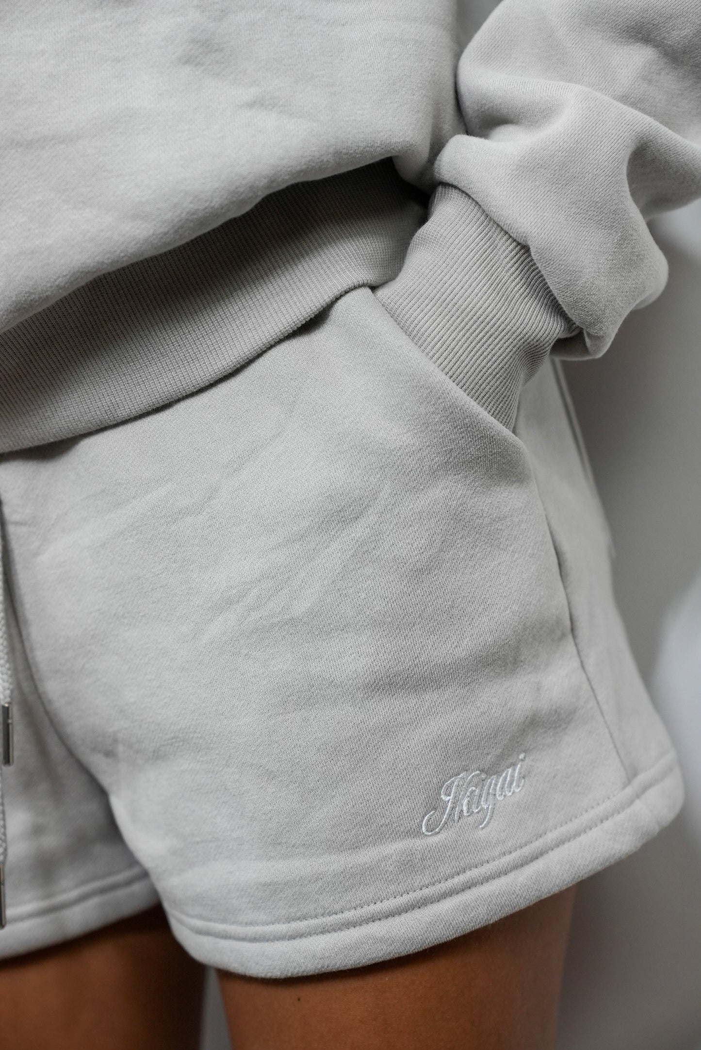 Grey Quarter Zip Set