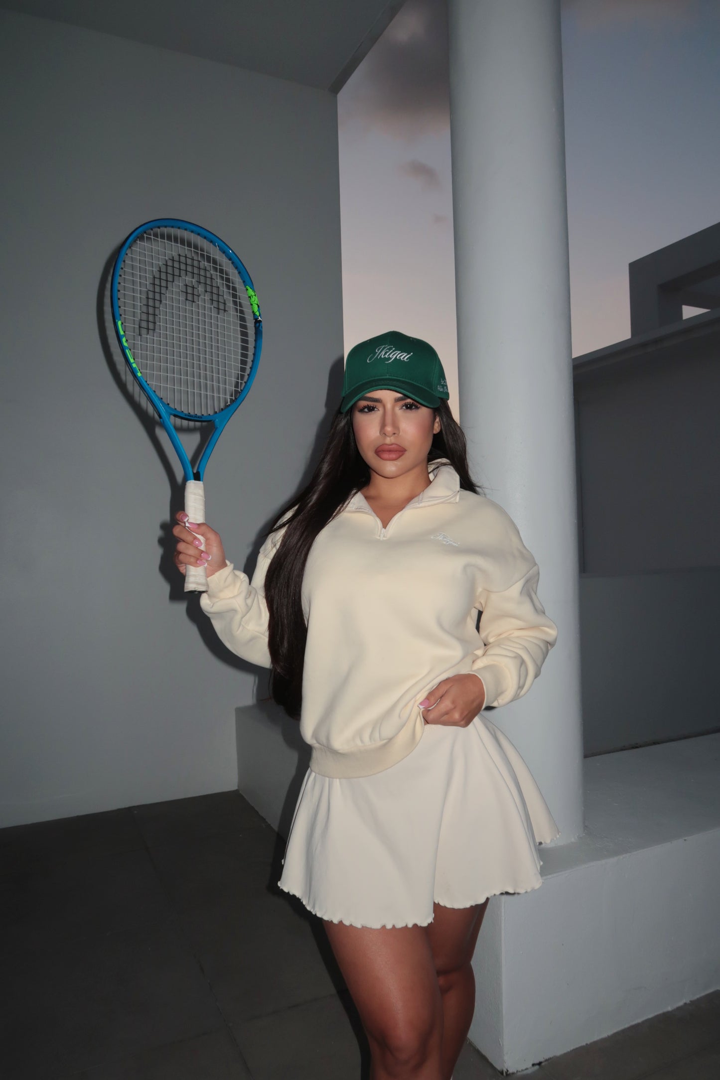 Ikigai Green/White Hat