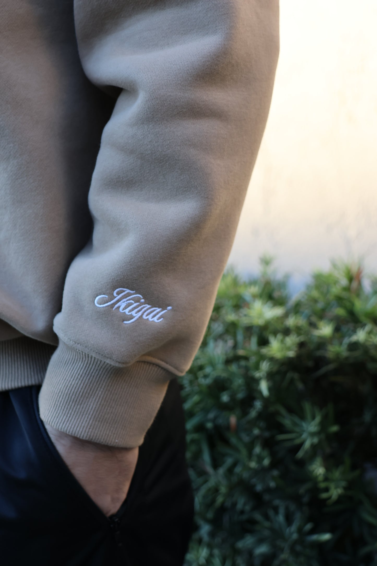 Brown Quarter Zip Jacket