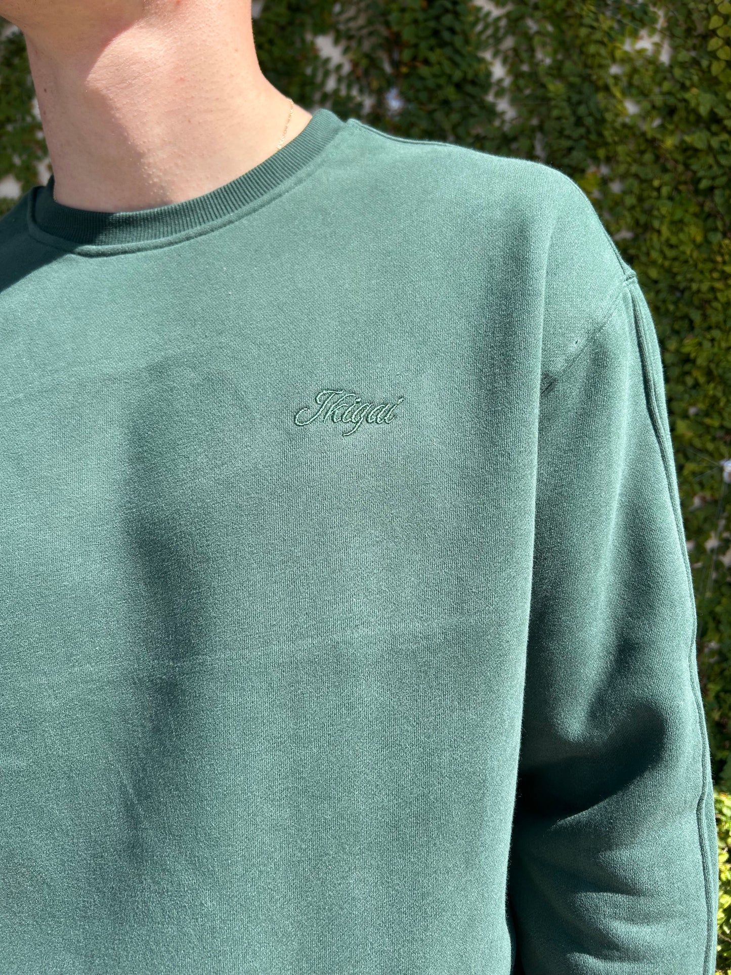Green Fitted Sweater