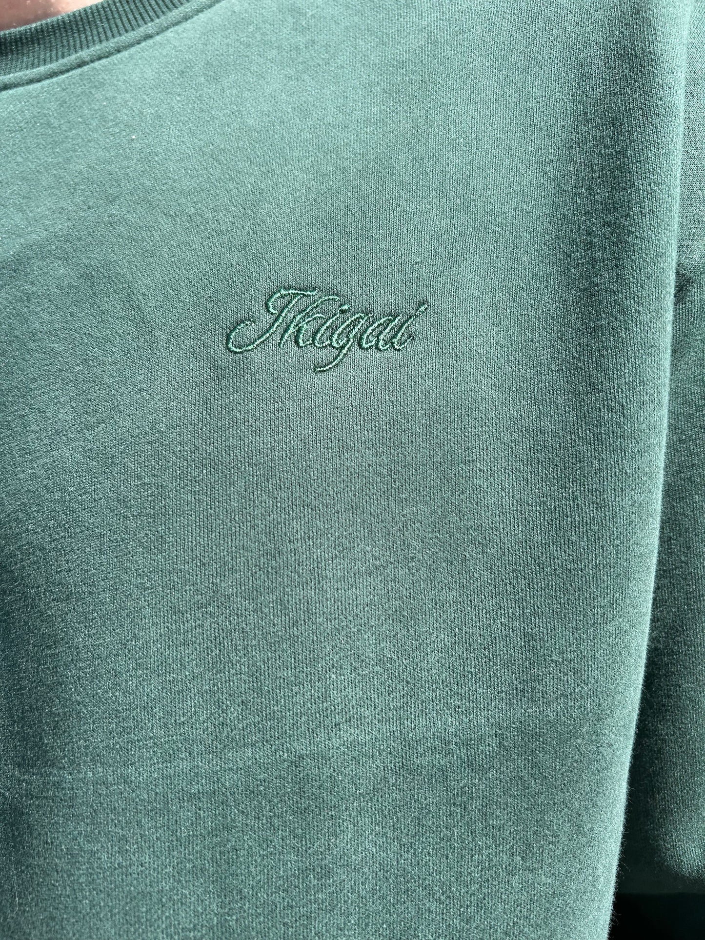 Men’s Green Fitted Sweater