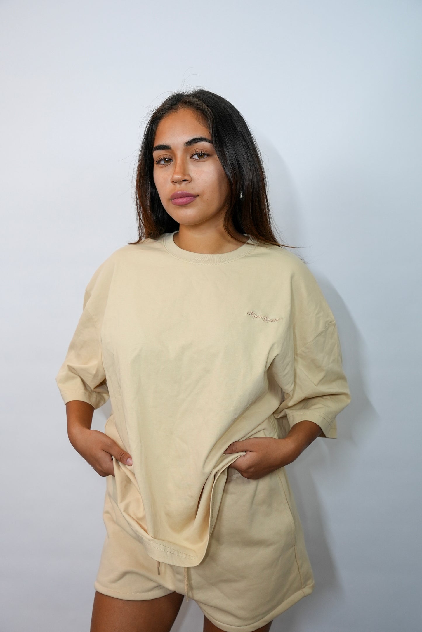 Khaki Oversized Tee