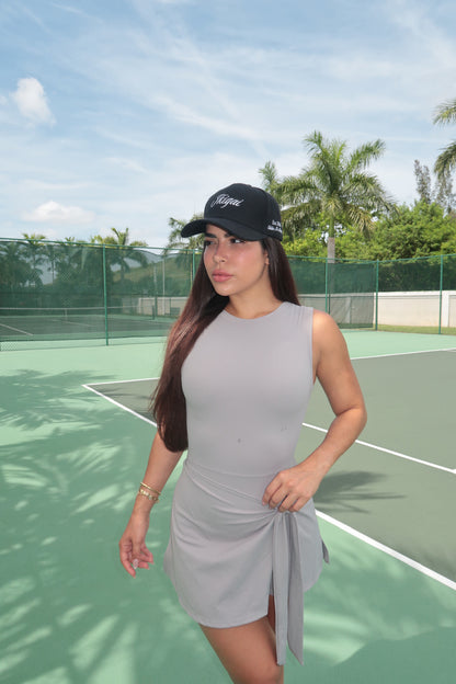 Grey Activewear Romper