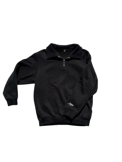 Men’s Black Quarter Zip Jacket